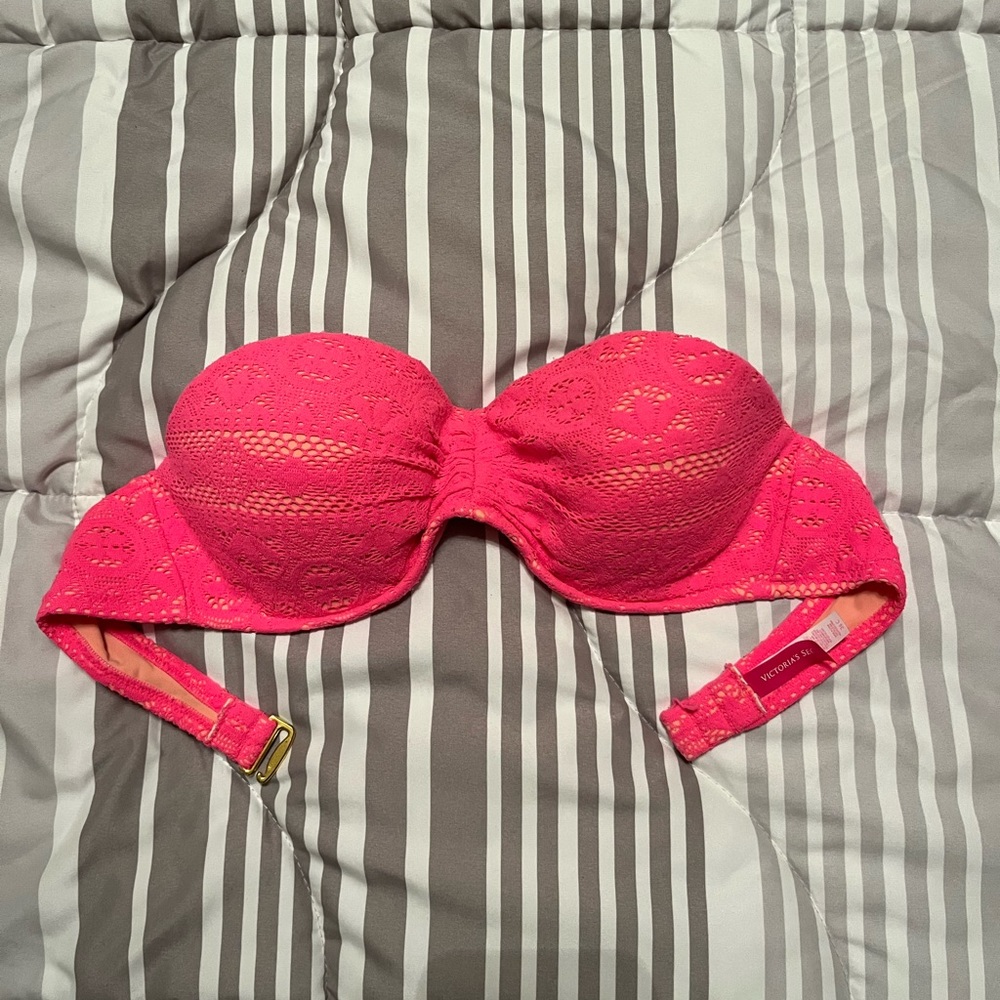 Victoria’s Secret Pink Bandeau Swim Top